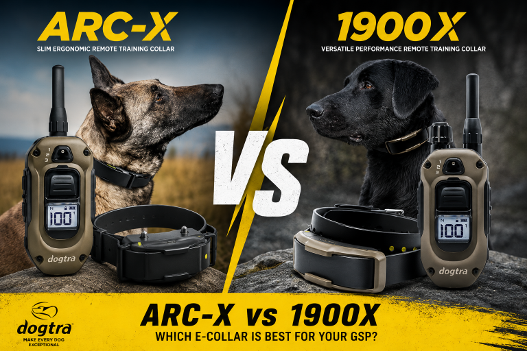Dogtra 1900X vs ARC-X: Which E-Collar Is Better for Your German Shorthaired Pointer? (2026)